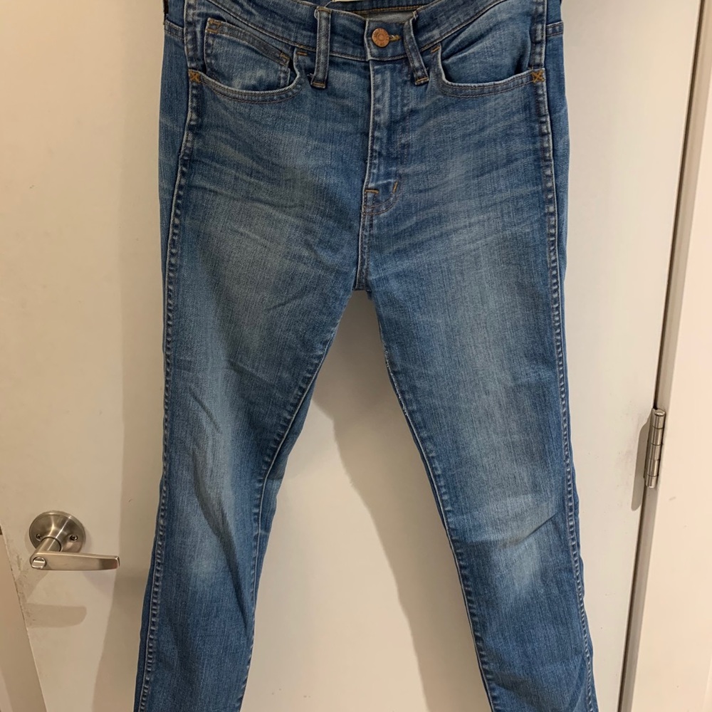 Madewell high rise skinny skinny jeans size 26
